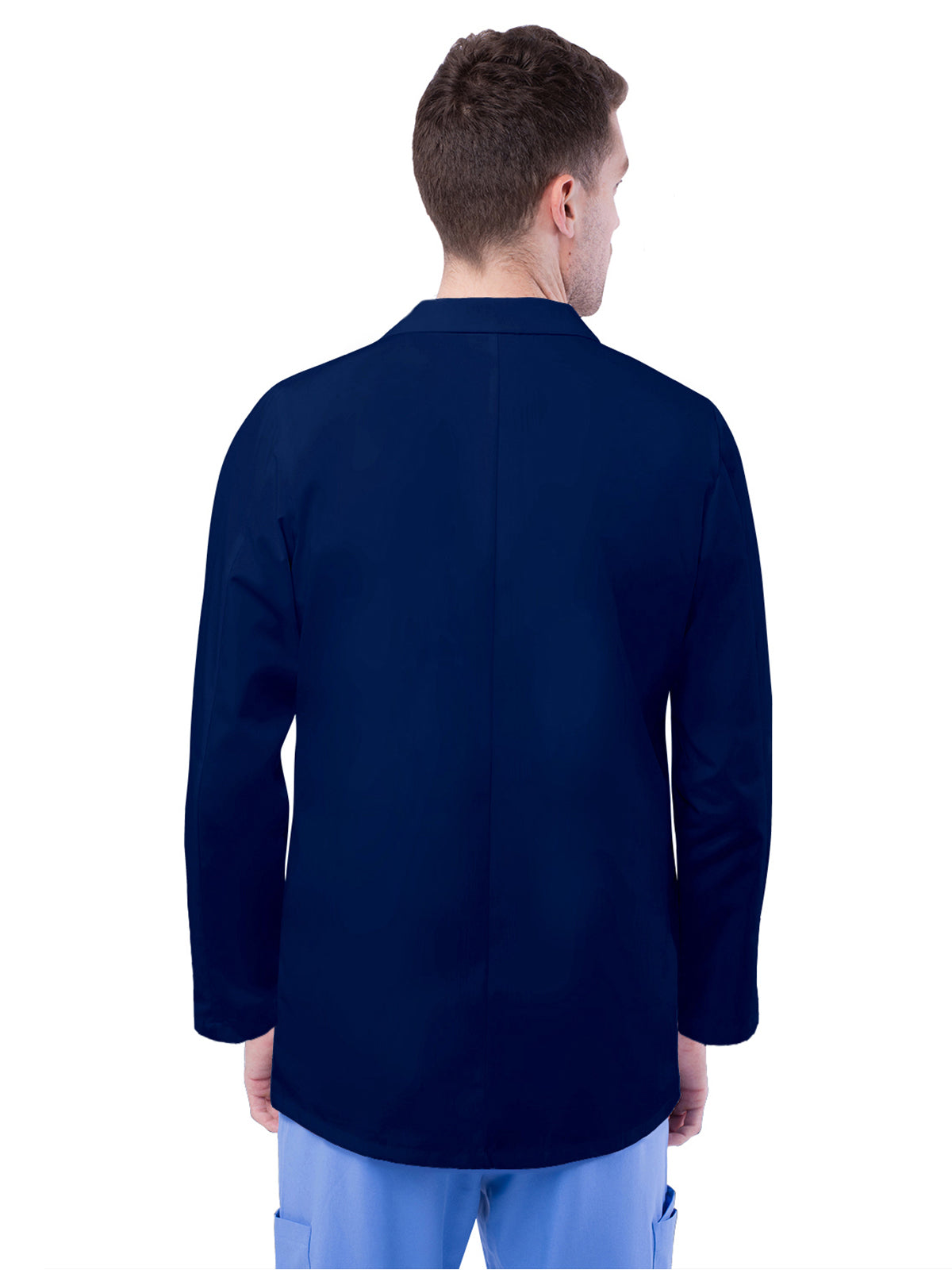 Unisex Three-Pocket 31" Consultation Lab Coat - 805 - Navy