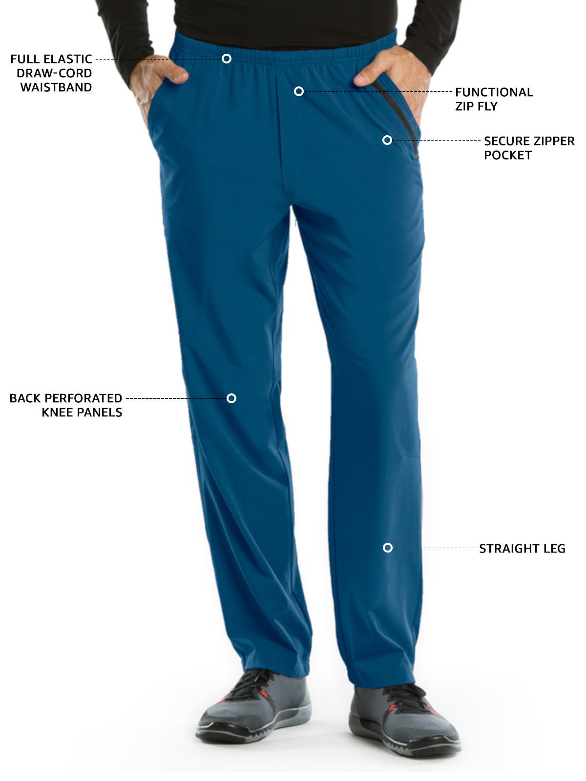 Men's 7 Pockets 4-Way Stretch Fabric Amplify Pant - 0217 - Bahama