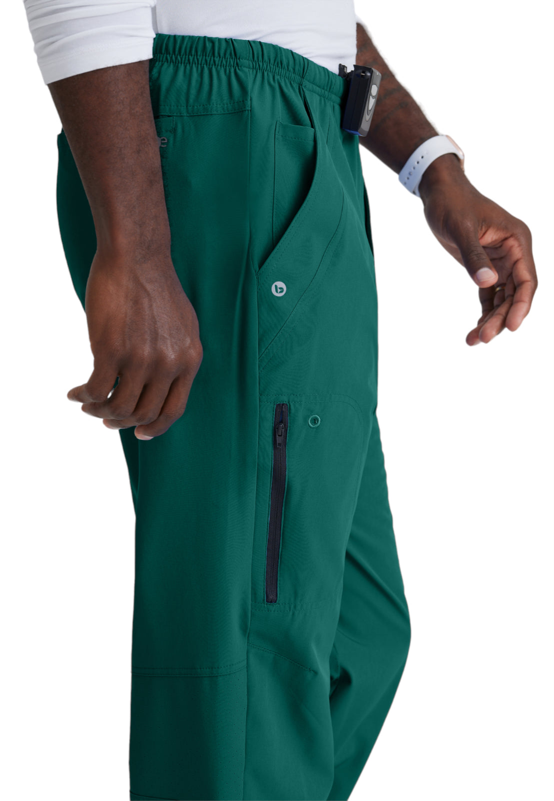 Men's 7 Pockets 4-Way Stretch Fabric Amplify Pant - 0217 - Hunter Green