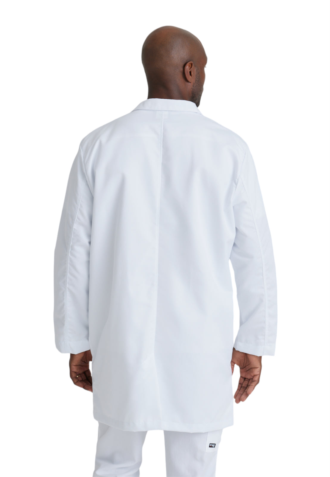 Men's Five-Pocket 37" Noah Lab Coat - 0914 - White