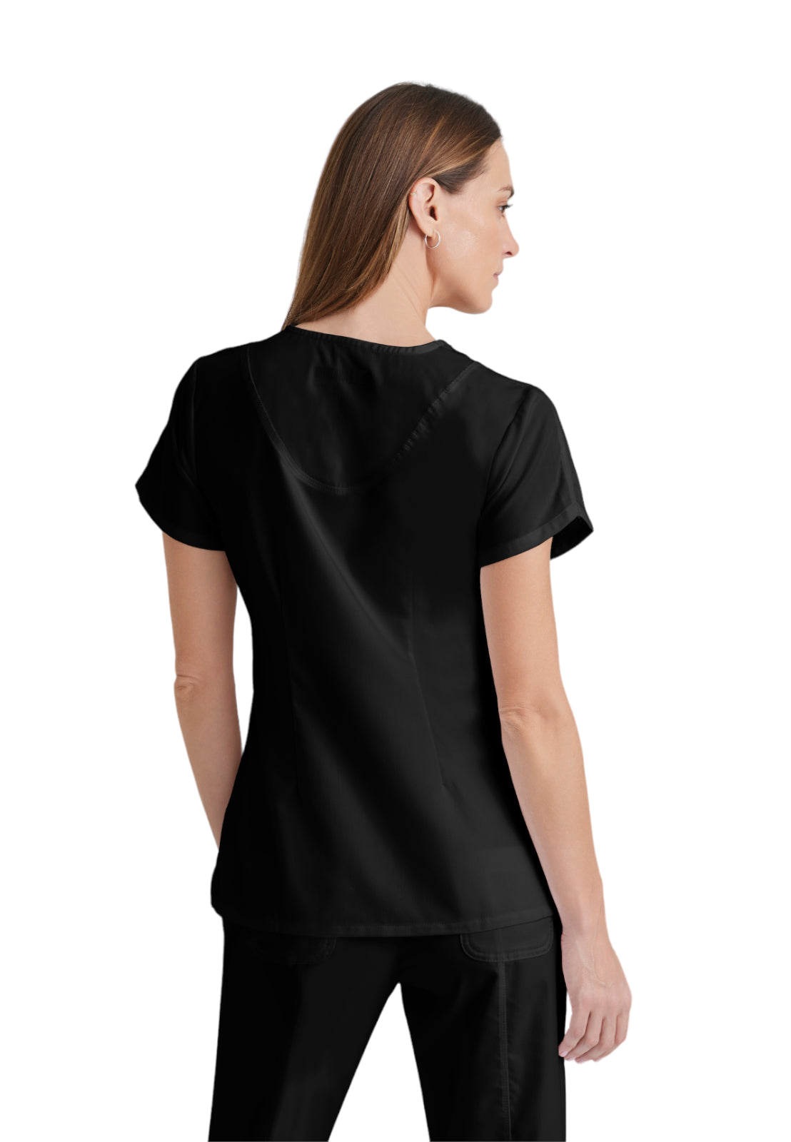 Women's V-Neck Cora Top - 41423 - Black