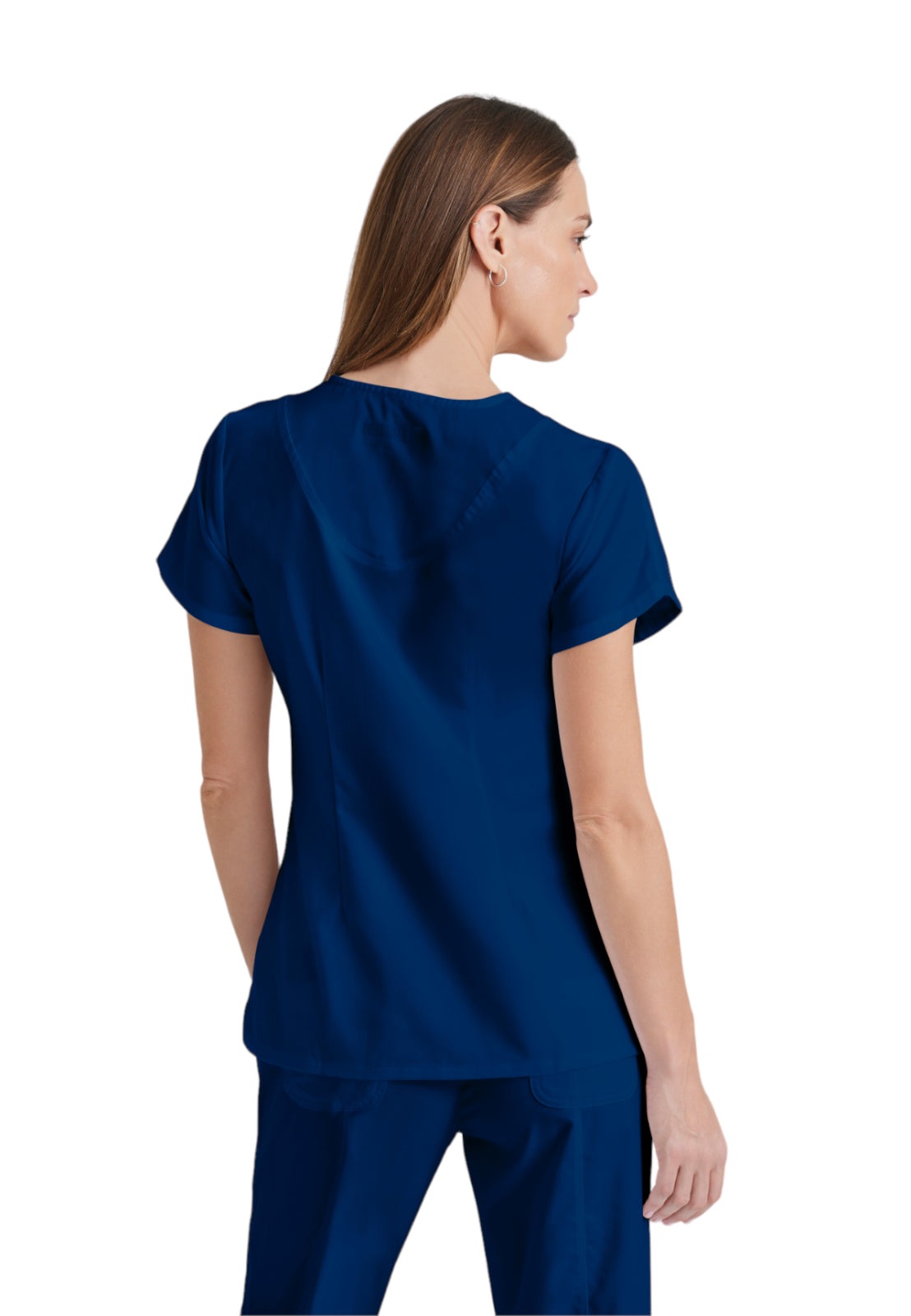 Women's V-Neck Cora Top - 41423 - Indigo (Navy)
