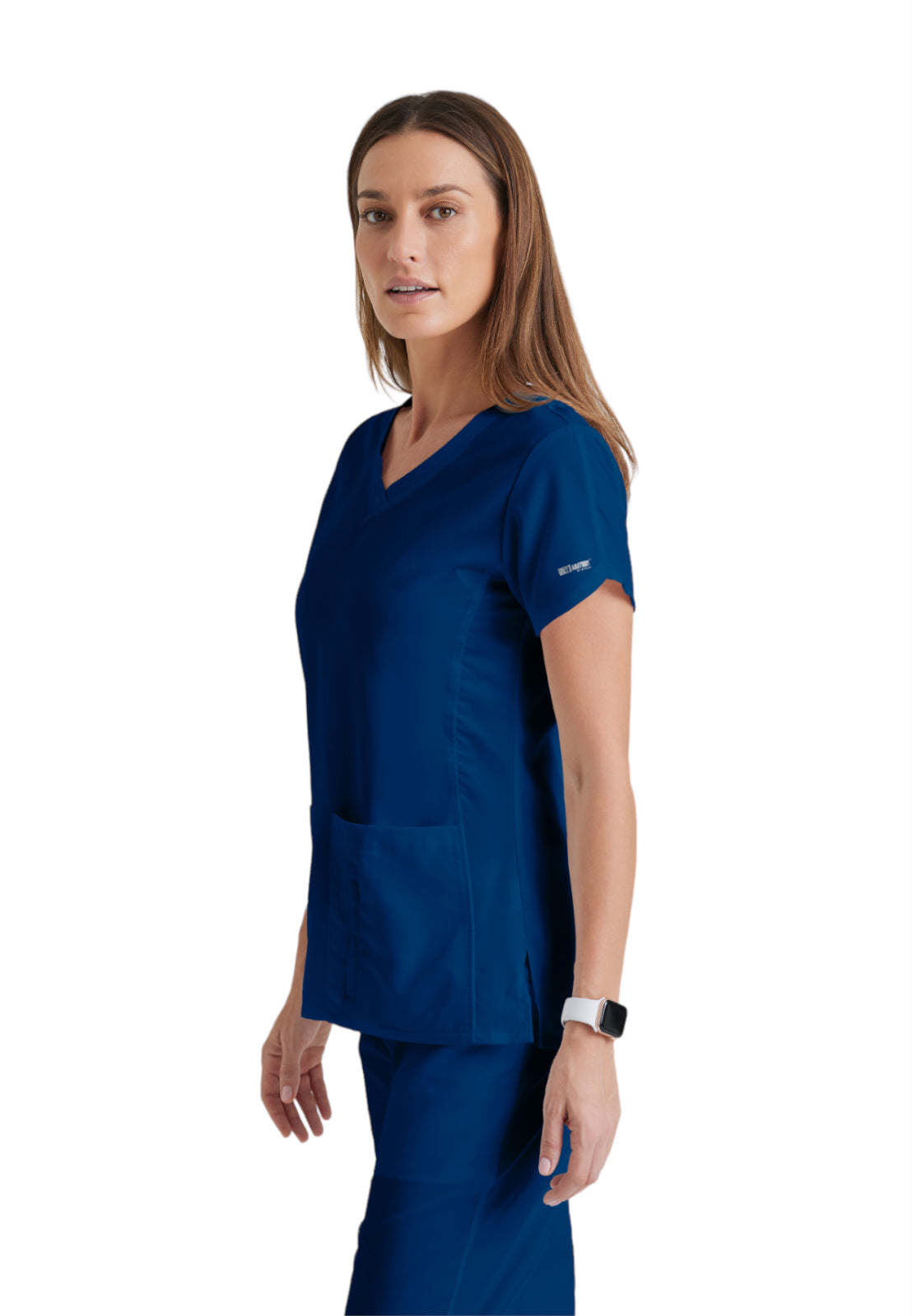 Women's V-Neck Cora Top - 41423 - Indigo (Navy)