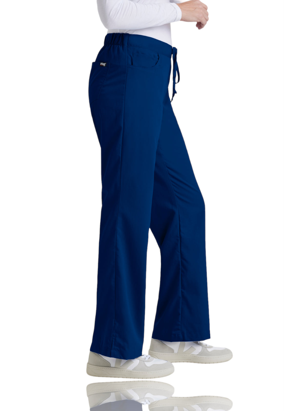 Women's Tie Front Riley Pant - 4232 - Indigo (Navy)
