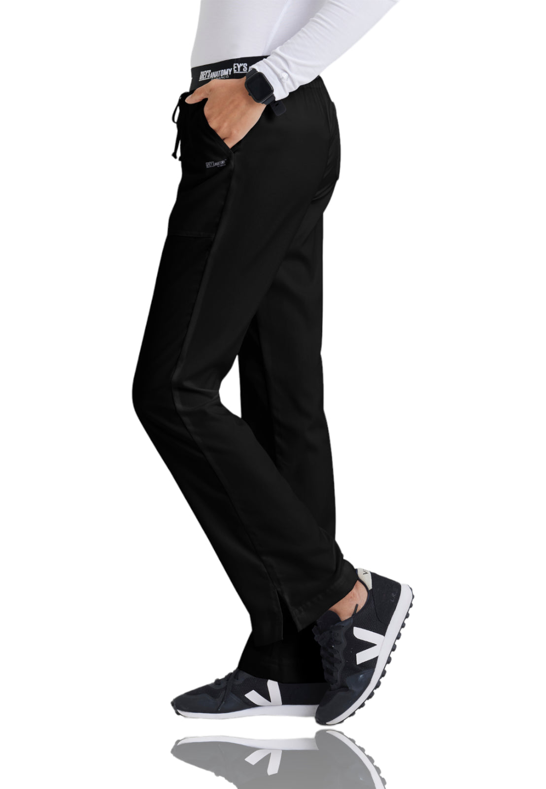 Women's Drawcord Aubrey Pant - 4275 - Black