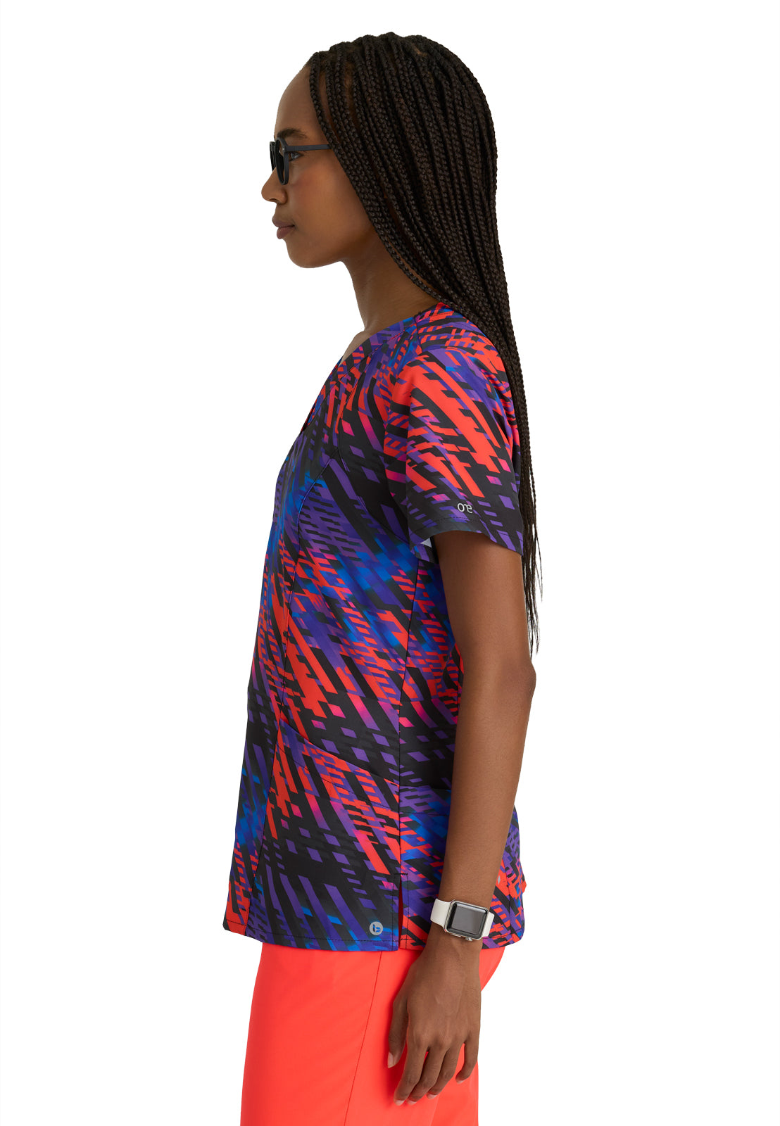Women's V-Neck Thrive Top - 5107 - Radiant Prism