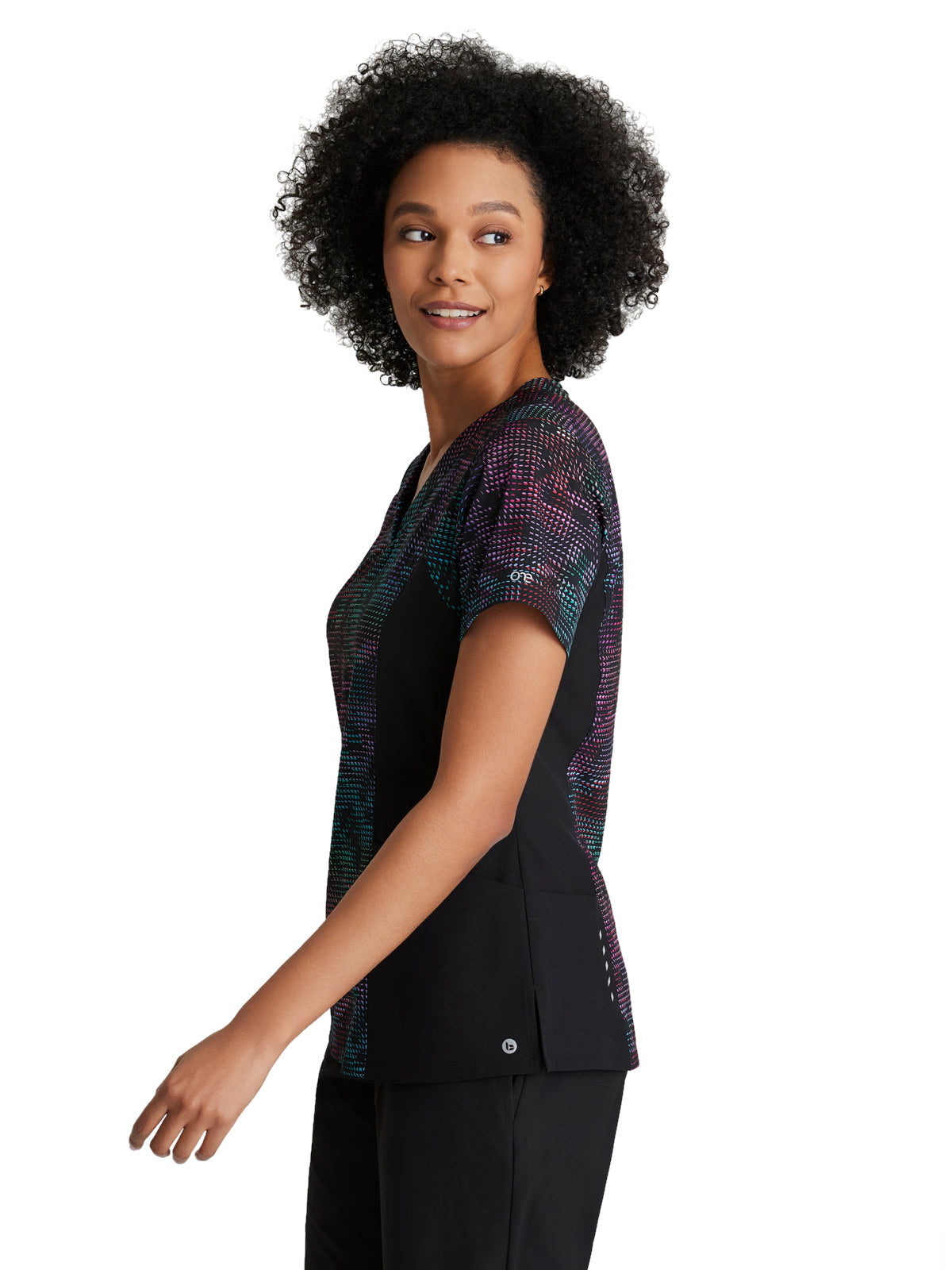 Women's Color Block Thrive Top - 5107C - Prismatic Lights
