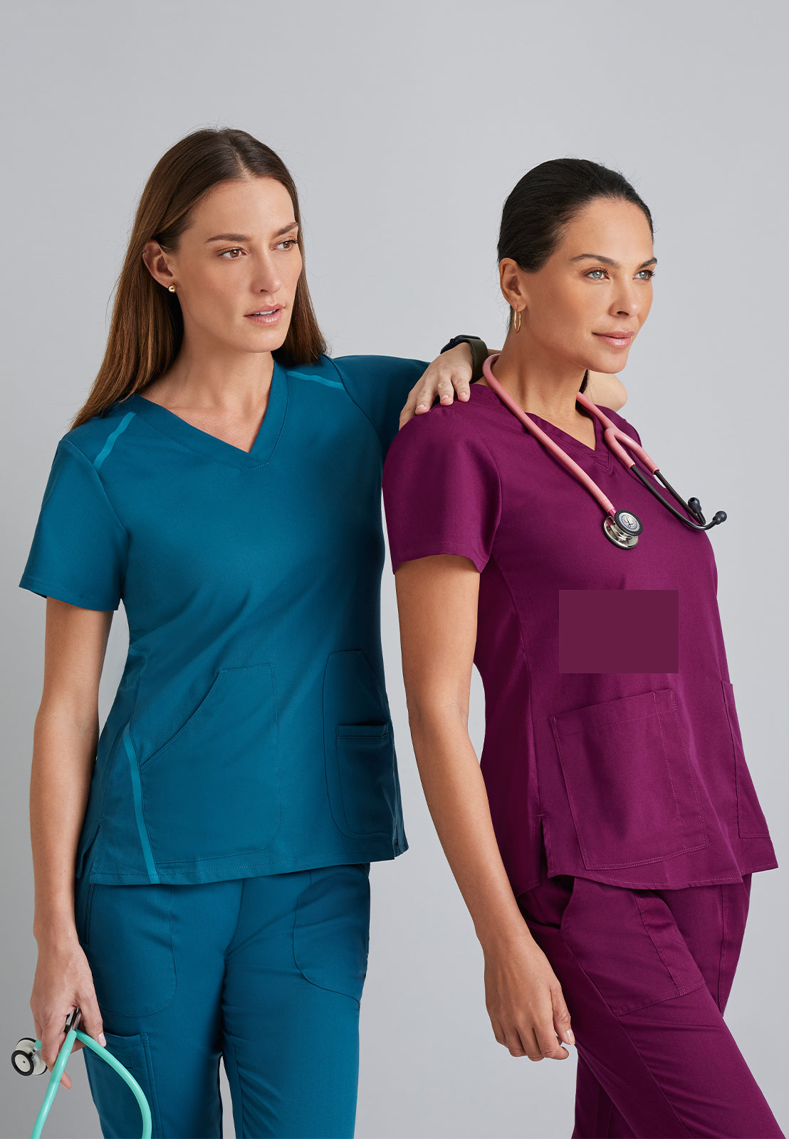 Women's V-Neck Aubrey Top - 71166 - Wine