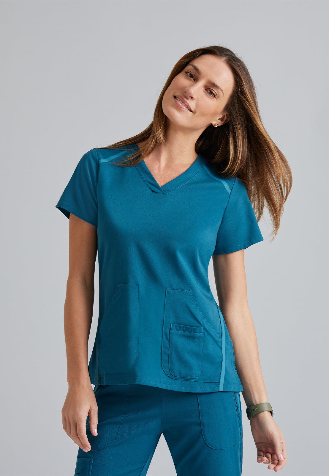 Women's V-Neck Elevate Top - 7188 - Bahama