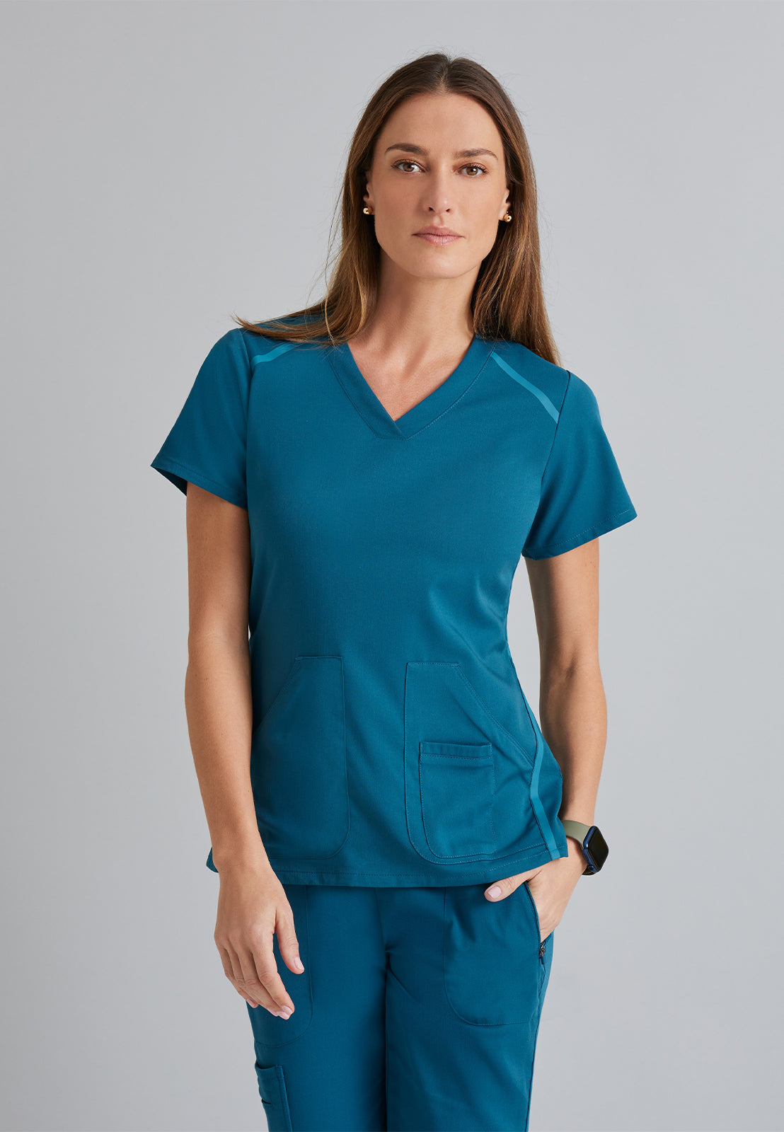 Women's V-Neck Elevate Top - 7188 - Bahama