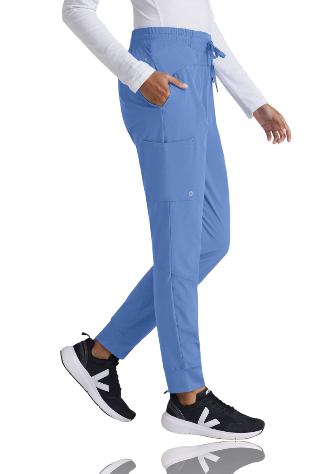 Women's Four-Way Stretch Boost Jogger Pant - BOP513 - Ciel Blue