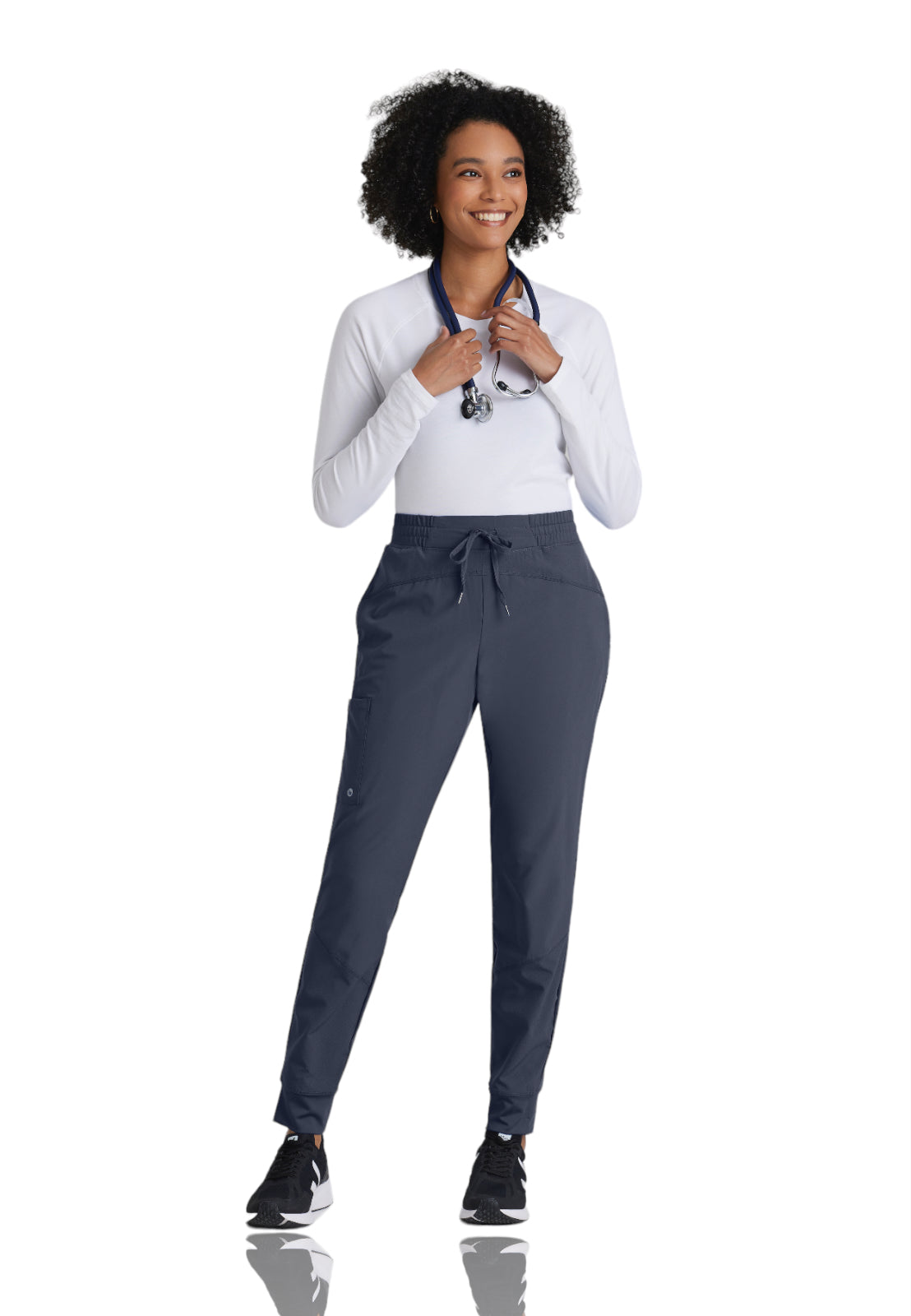 Women's Four-Way Stretch Boost Jogger Pant - BOP513 - Steel