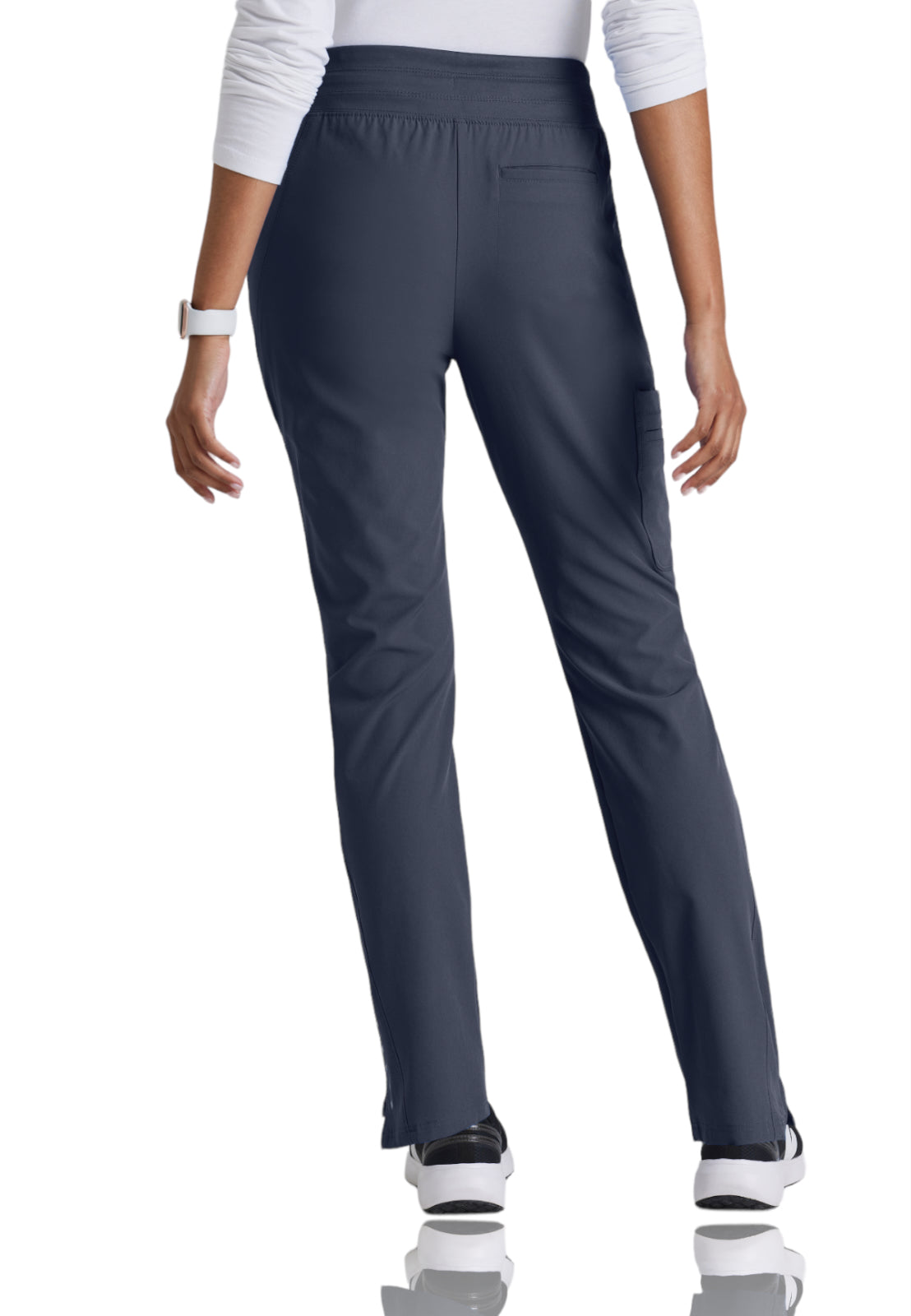 Women's Yoga-Style Uplift Pant - BOP597 - Steel