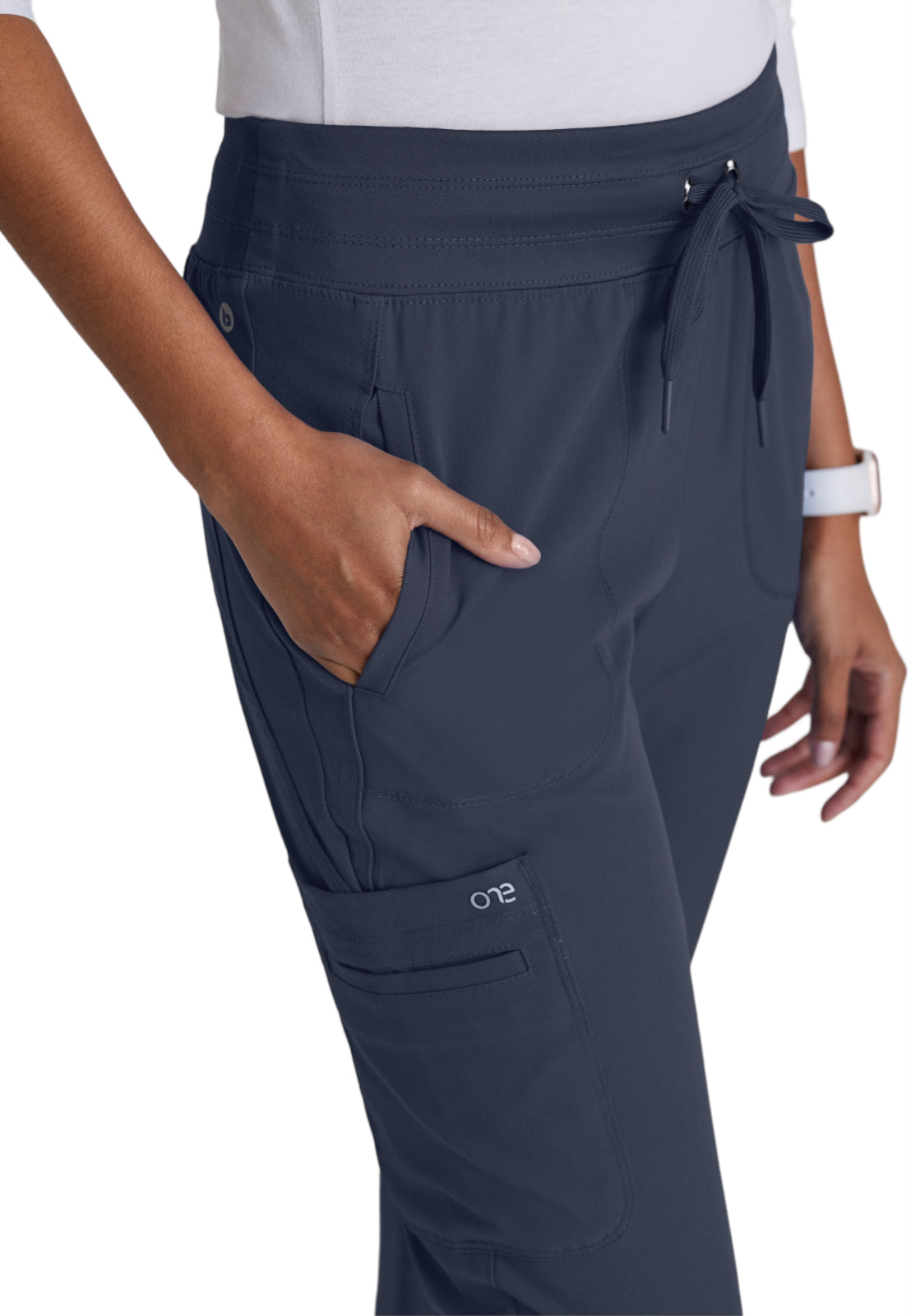 Women's Yoga-Style Uplift Pant - BOP597 - Steel