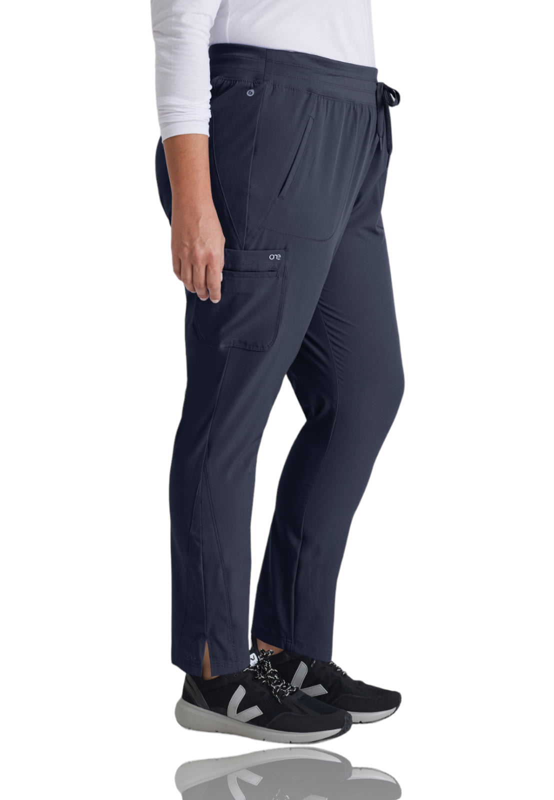 Women's Yoga-Style Uplift Pant - BOP597 - Steel