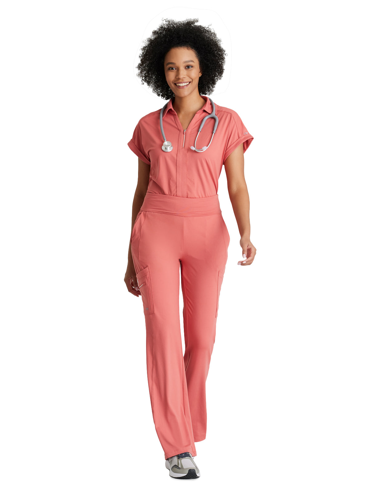 Women's 2 Pocket Zip Neck Dolman Top - BOT210 - Ginger Rose