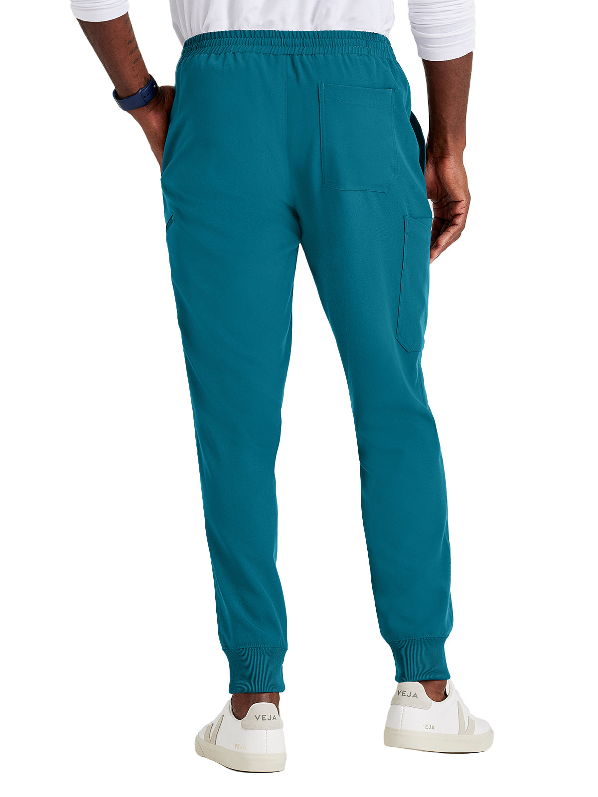Men's Rib Cuff Jogger Style Pant - BUP602 - Bahama