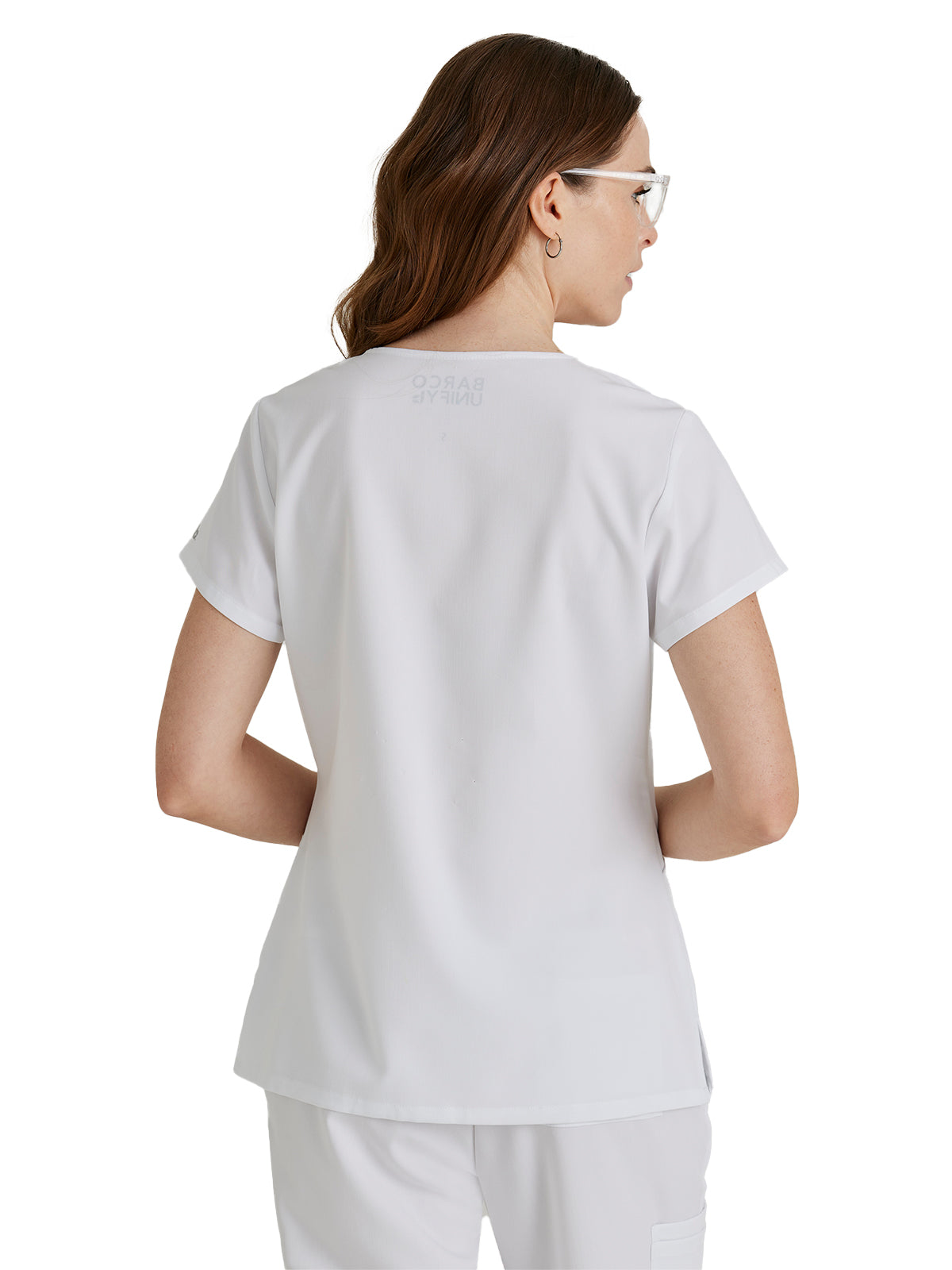 Women's Tool Strip Detail Top - BUT167 - White