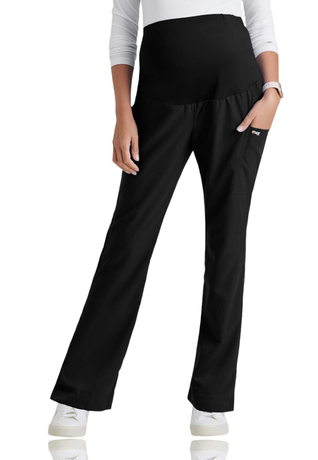 Women's Lilah Maternity Pant - GRP560 - Black