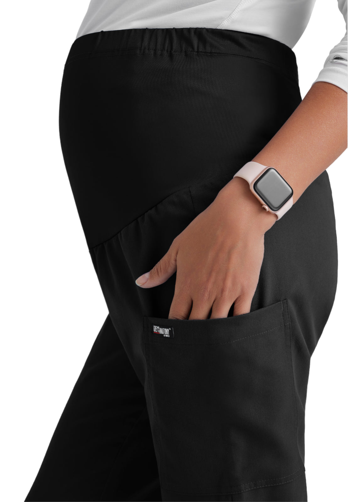 Women's Lilah Maternity Pant - GRP560 - Black