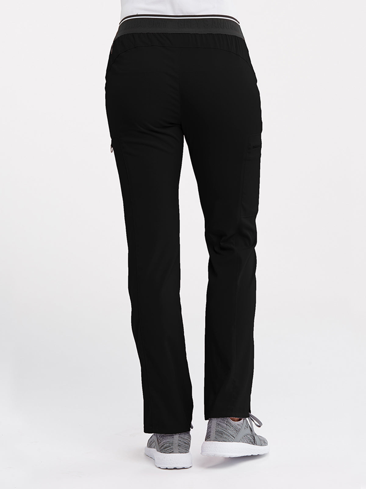 Women's Zip Cargo Pocket Kim Pant - GRSP500 - Black