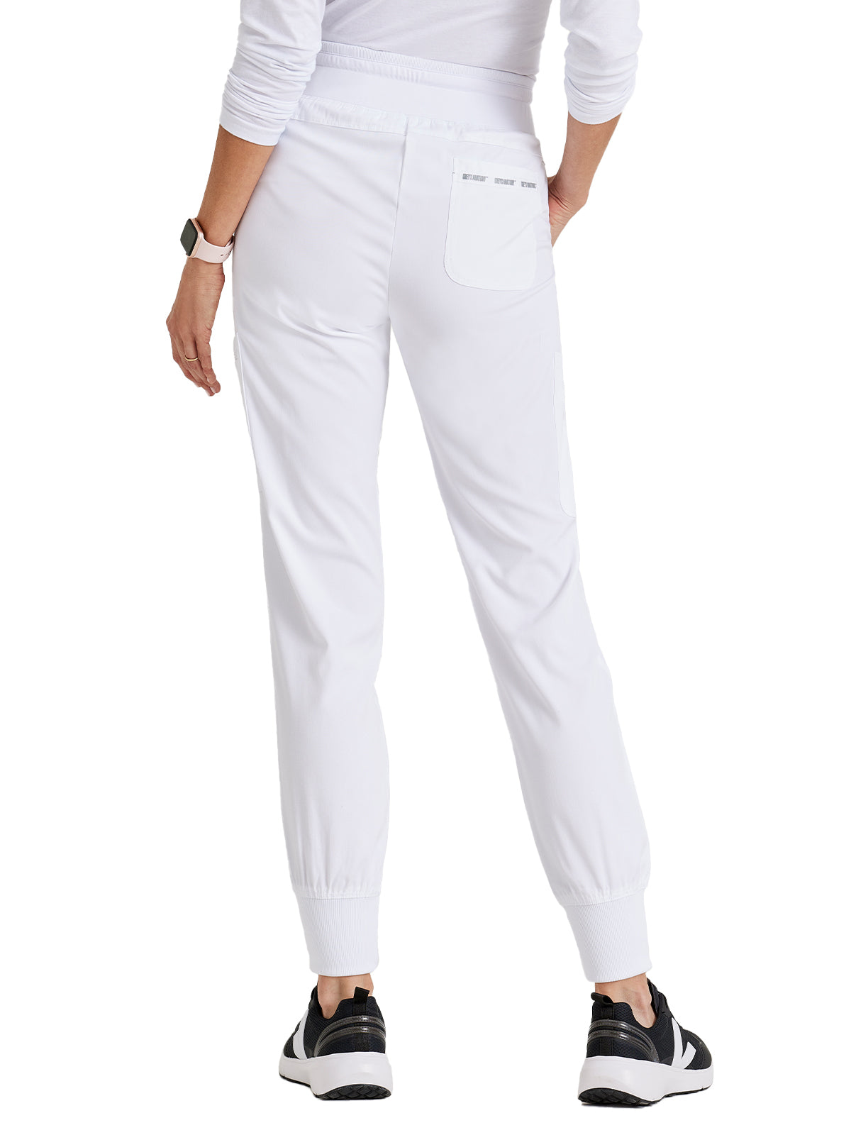 Women's 7-Pocket Carly Jogger Pant - GRSP527 - White