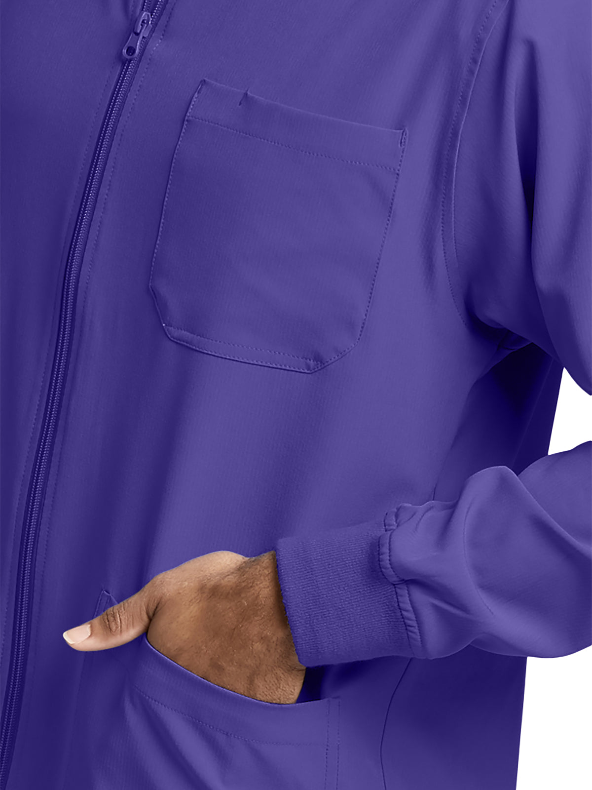 Men's Warm-Up Jacket - SK0408 - New Grape