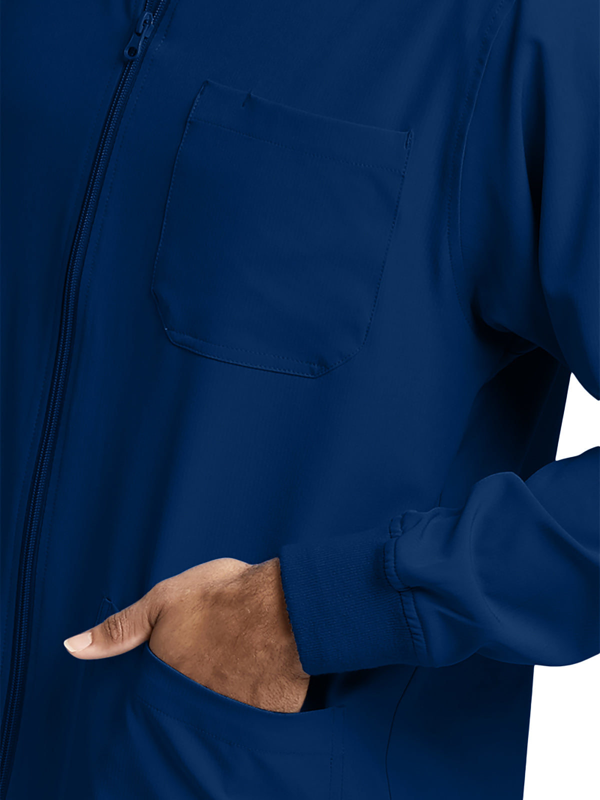 Men's Warm-Up Jacket - SK0408 - Navy