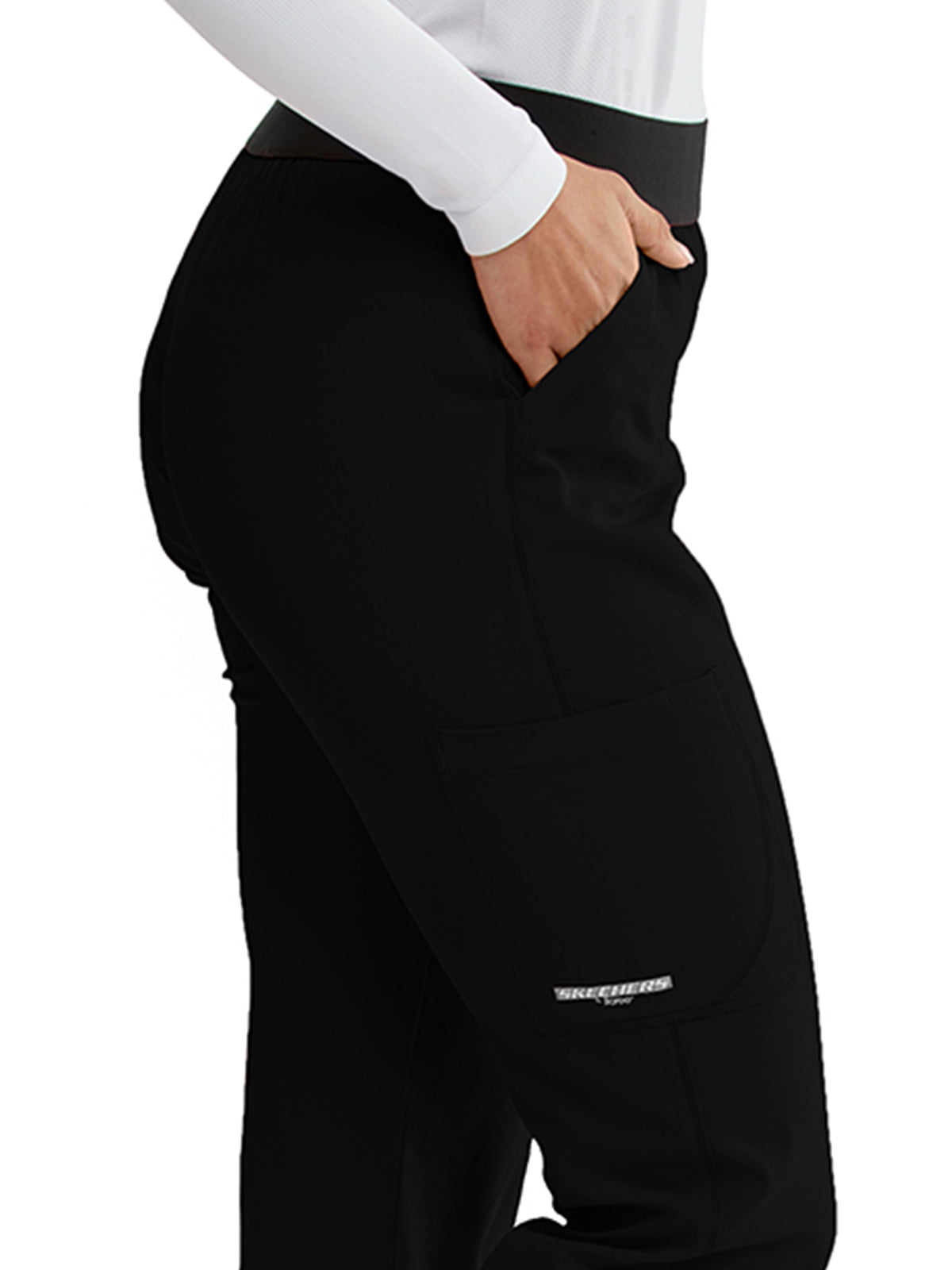 Women's 3-Pocket Pant - SK202 - Black