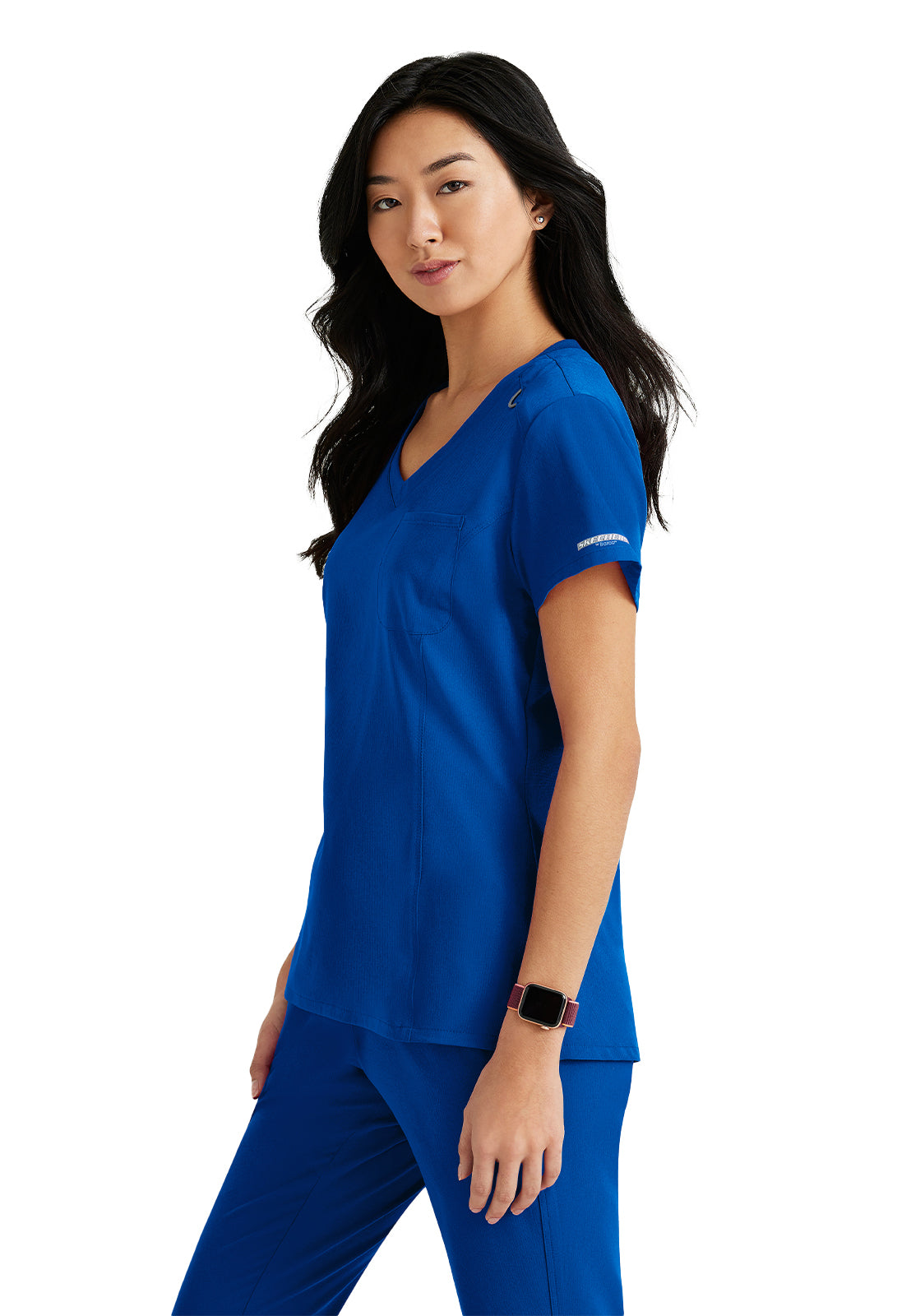 Women's High-Low Hem Tuck-In Top - SKT147 - Galaxy
