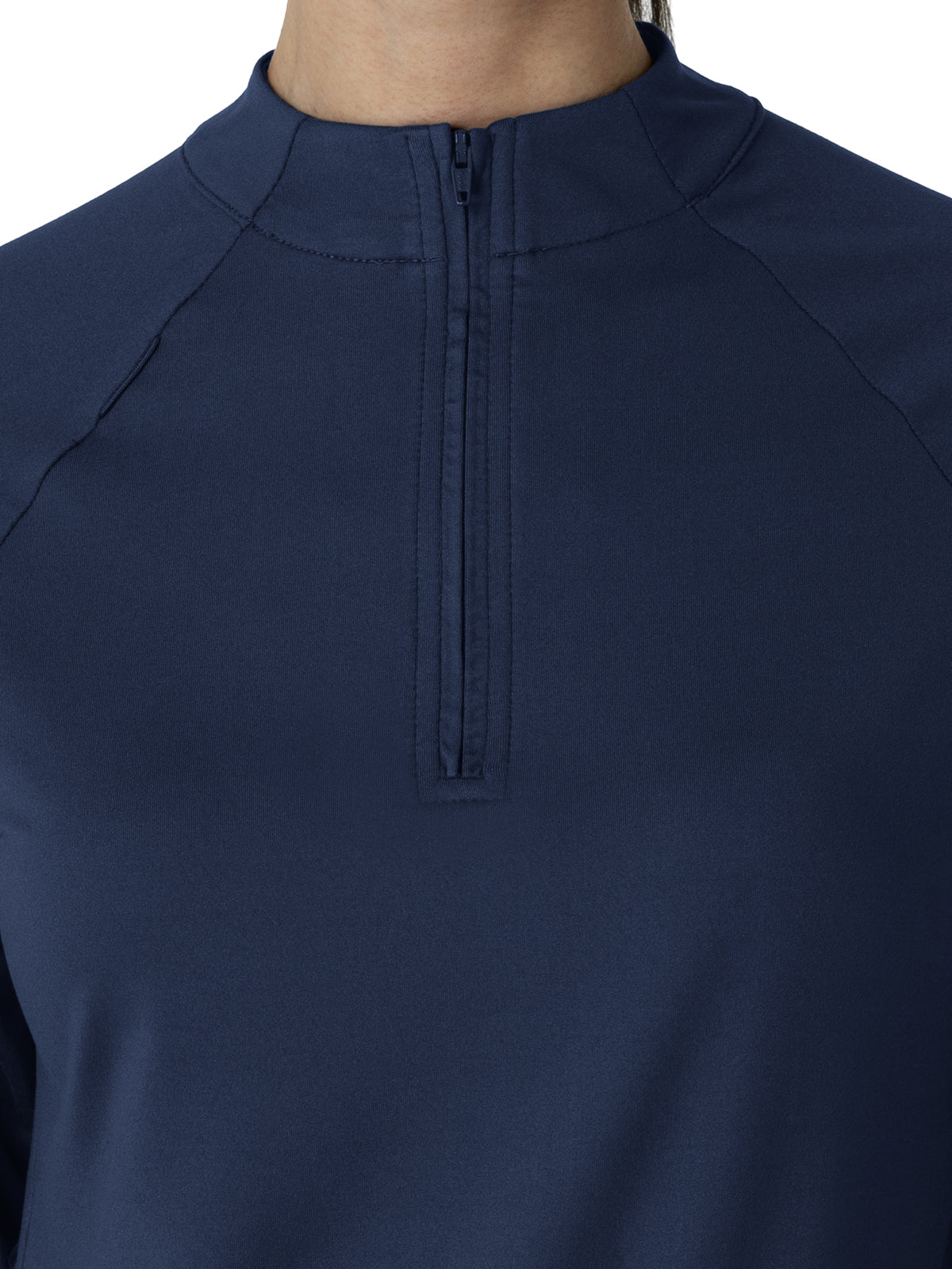 Women's Watch Window Quarter Zip Top - 2239 - Navy