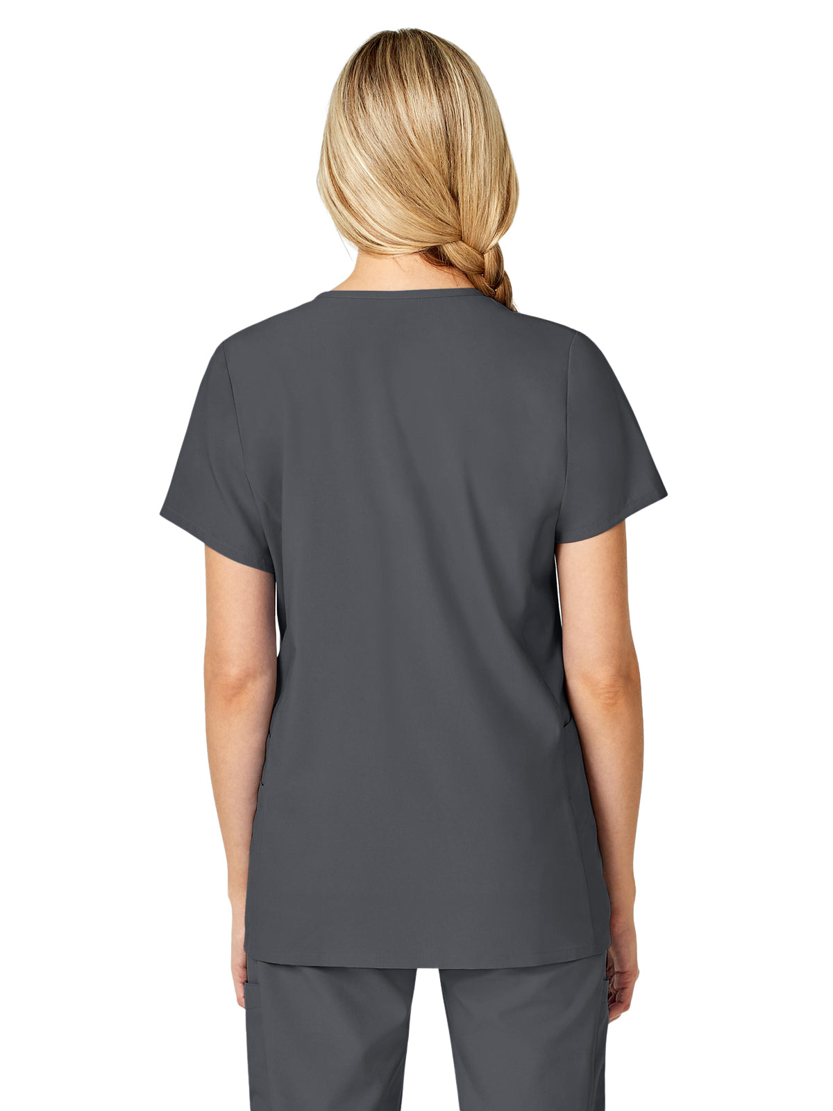 Women's Five-Pocket Maternity Top - 4555 - Pewter