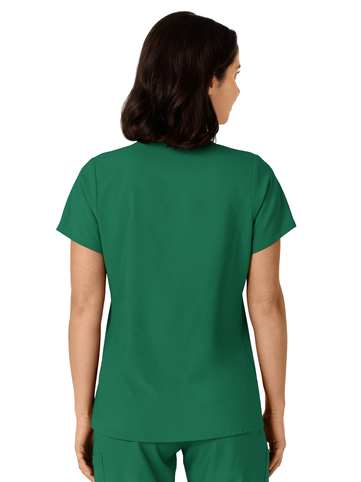 Women's Flex-n-Reach Side Panel V-Neck Top - 6145 - Hunter
