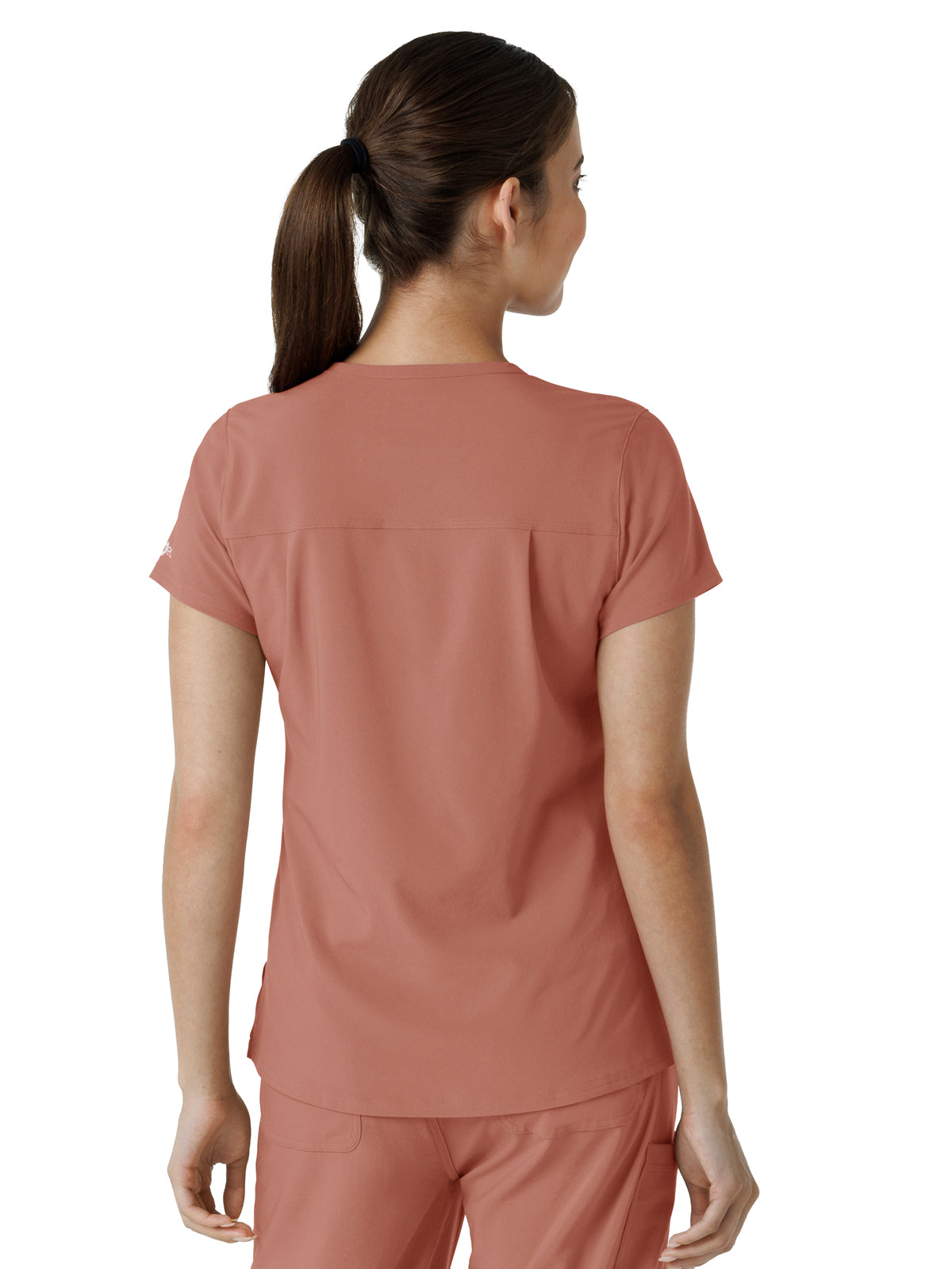 Women's One-Pocket Tuck-In Top - C13410 - Wildrose