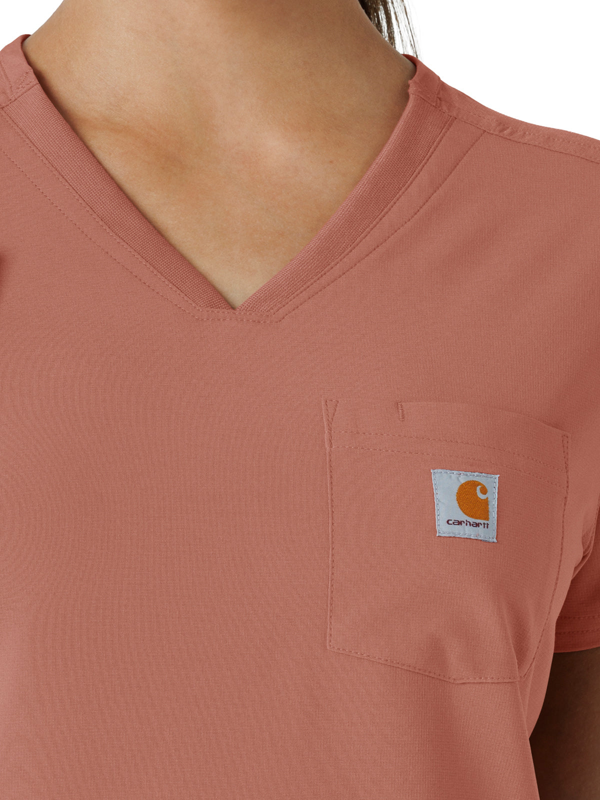 Women's One-Pocket Tuck-In Top - C13410 - Wildrose