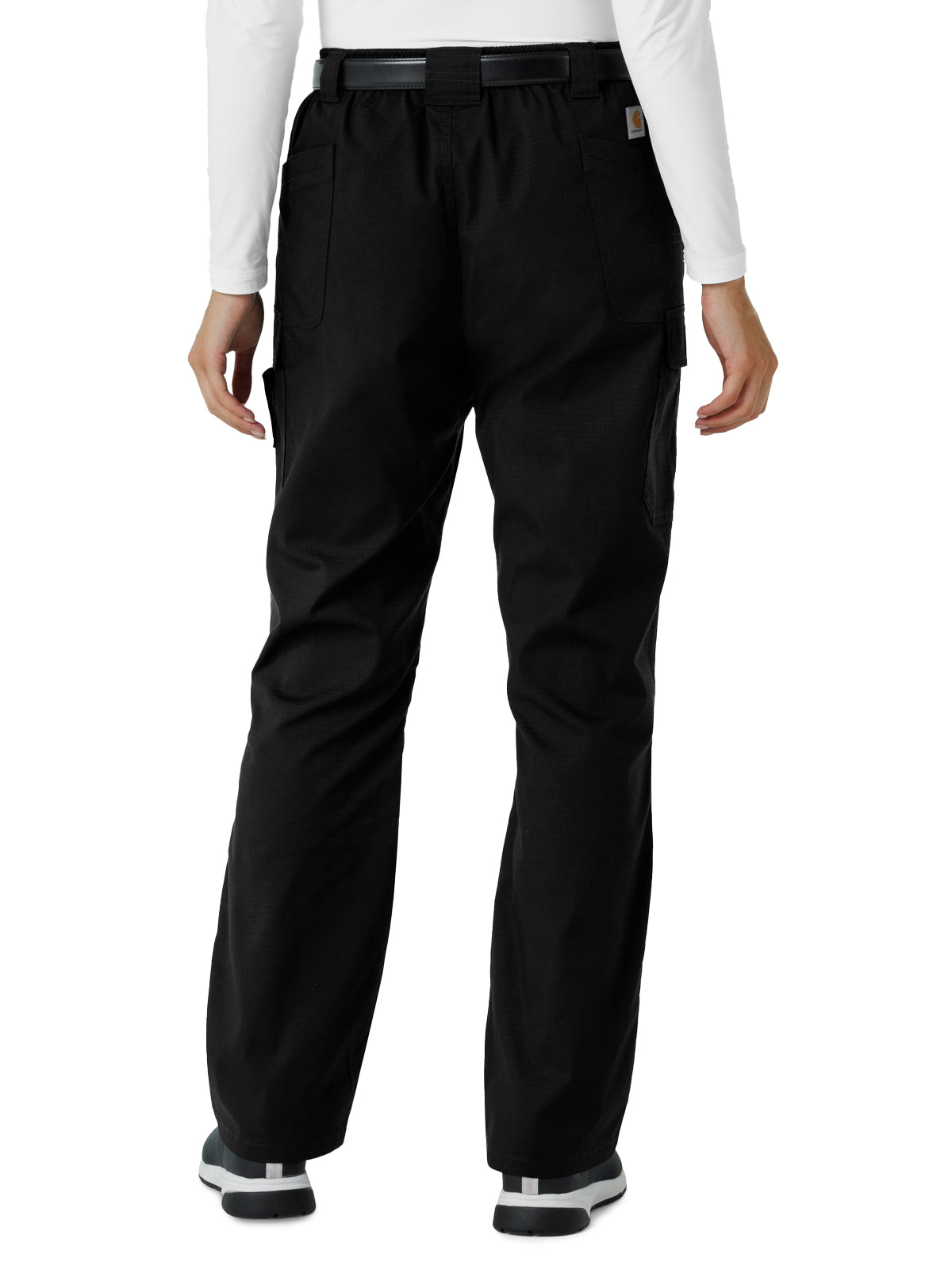 Women's Nine-Pocket Ripstop Cargo Pant - C52418 - Black