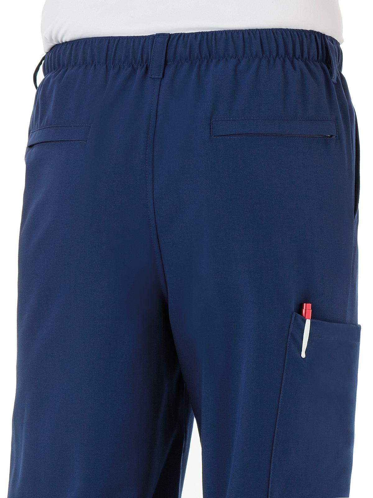 Men's 7-Pocket Full Elastic Pant - 2305 - New Navy