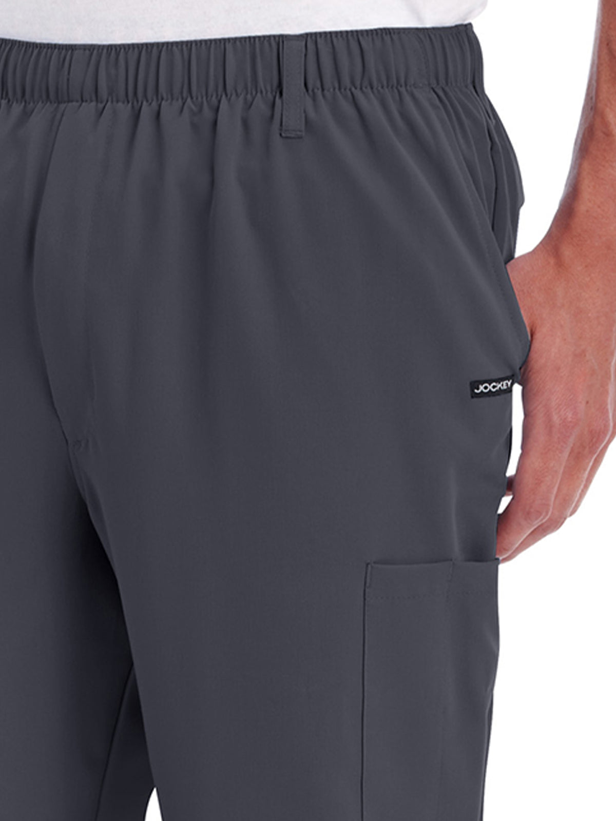 Men's 7-Pocket Full Elastic Pant - 2305 - Charcoal