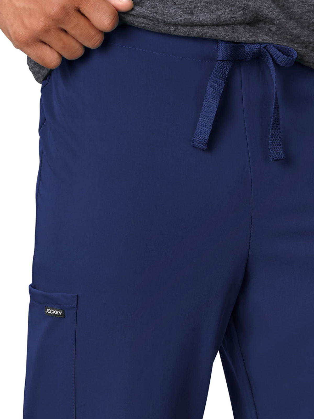 Unisex 2-Pocket Drawstring Pant - 2338 - New Navy