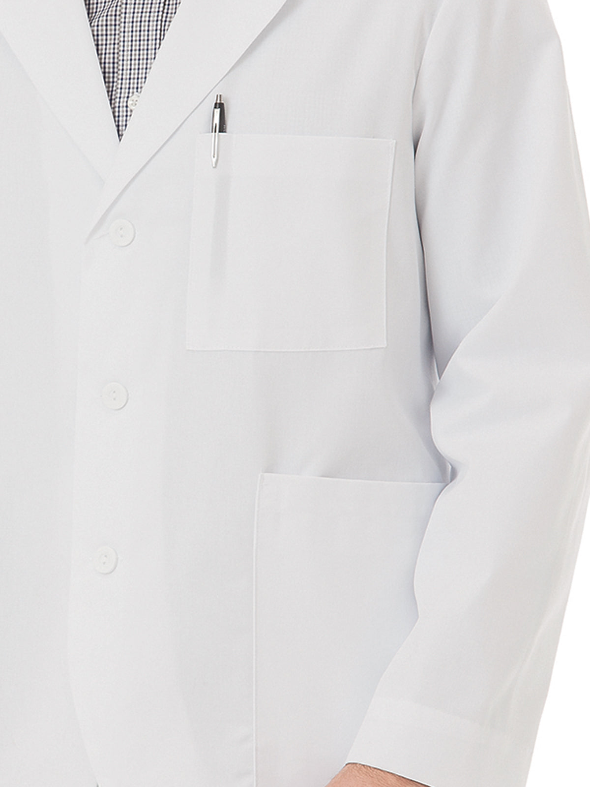 Unisex Seven-Pocket 30" Consultation Lab Coat - 6119 - White