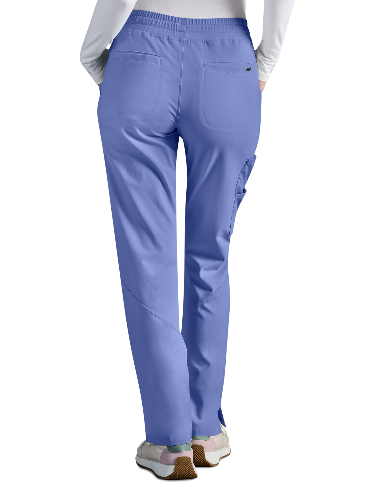 Women's Veronica Drawstring Straight Leg Pant - 004A - Dciel