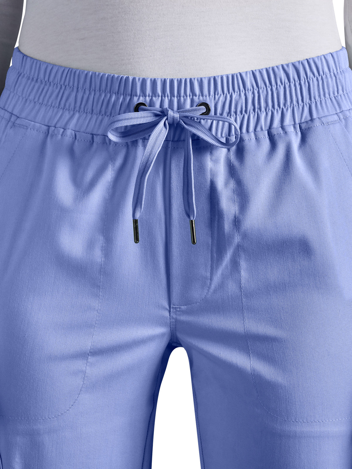 Women's Veronica Drawstring Straight Leg Pant - 004A - Dciel