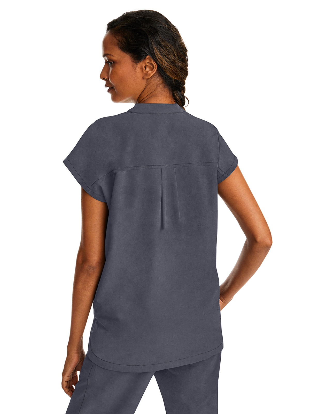 Women's 2-Pocket Journey Relaxed Fit Top - 2152 - Pewter