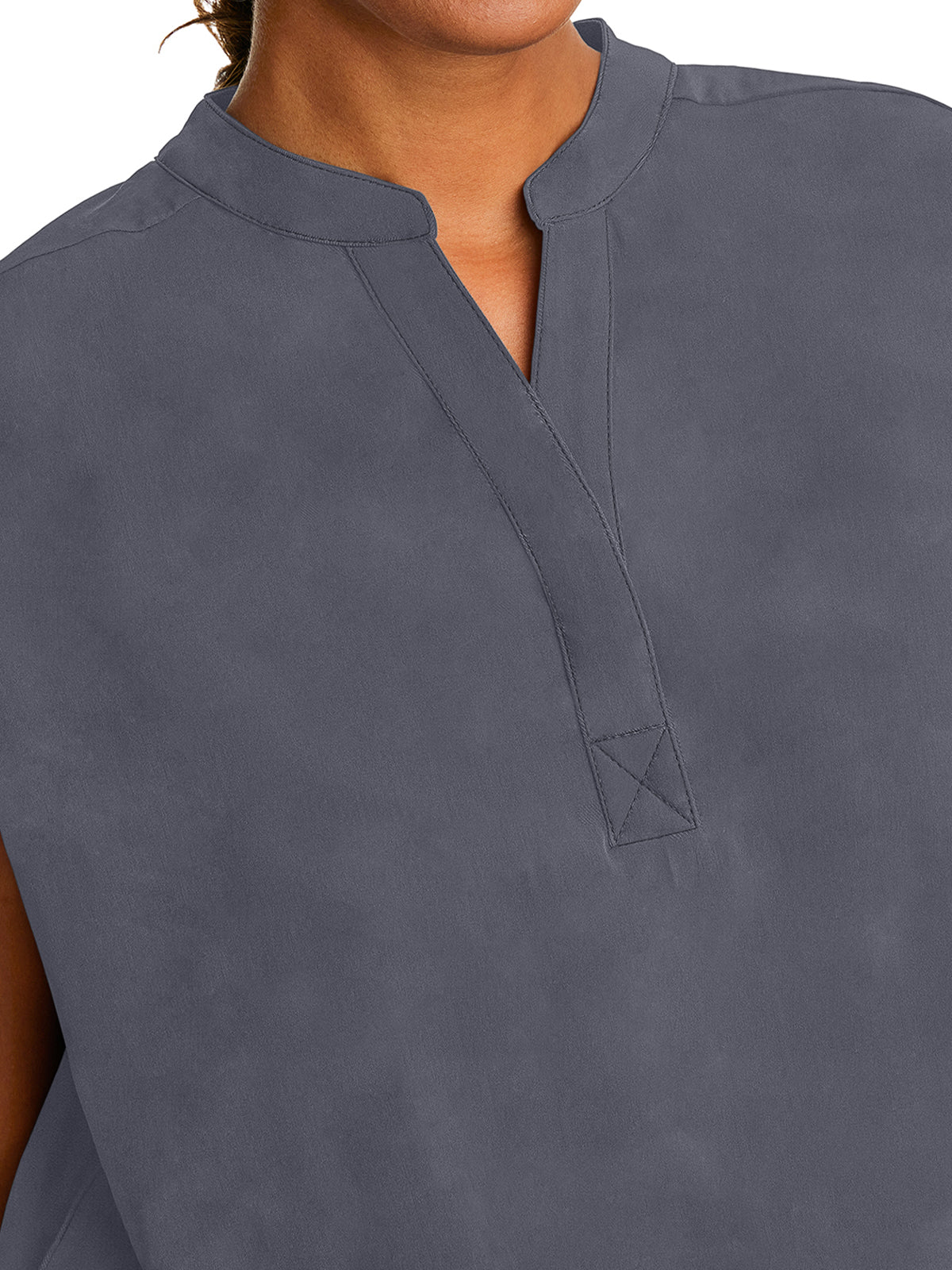 Women's 2-Pocket Journey Relaxed Fit Top - 2152 - Pewter
