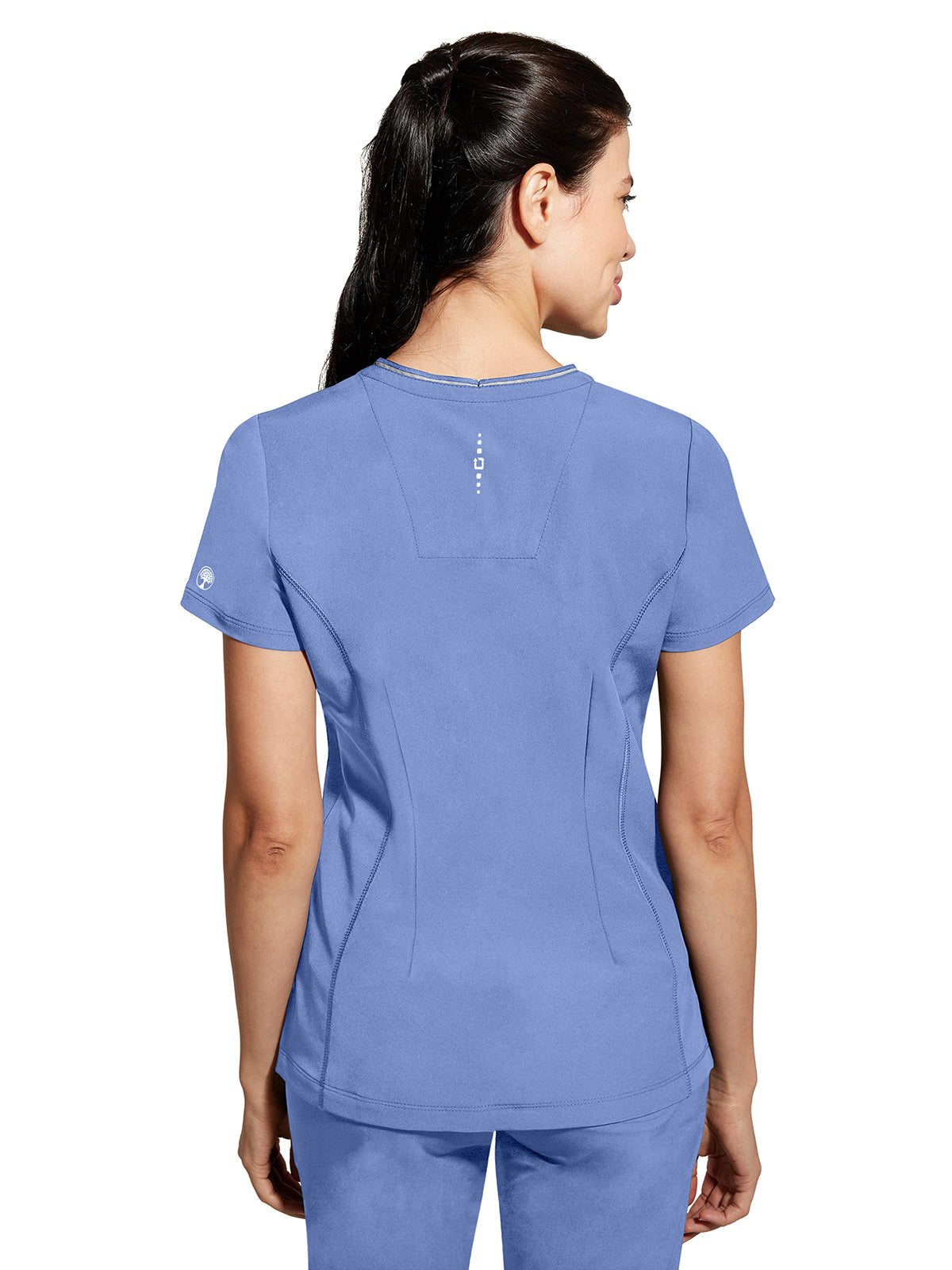 Women's 3-Pocket Sonia V-Neck Top - 2274 - Ceil