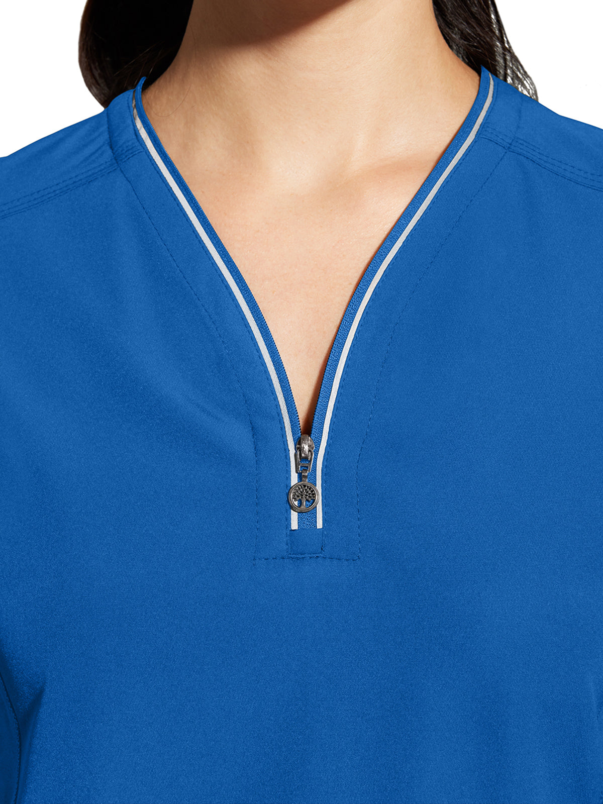 Women's 3-Pocket Sonia V-Neck Top - 2274 - Royal