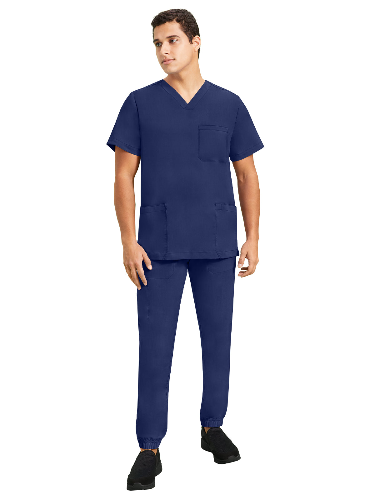 Men's 3-Pocket Jake Utility Snap Tab Top - 2331 - Navy