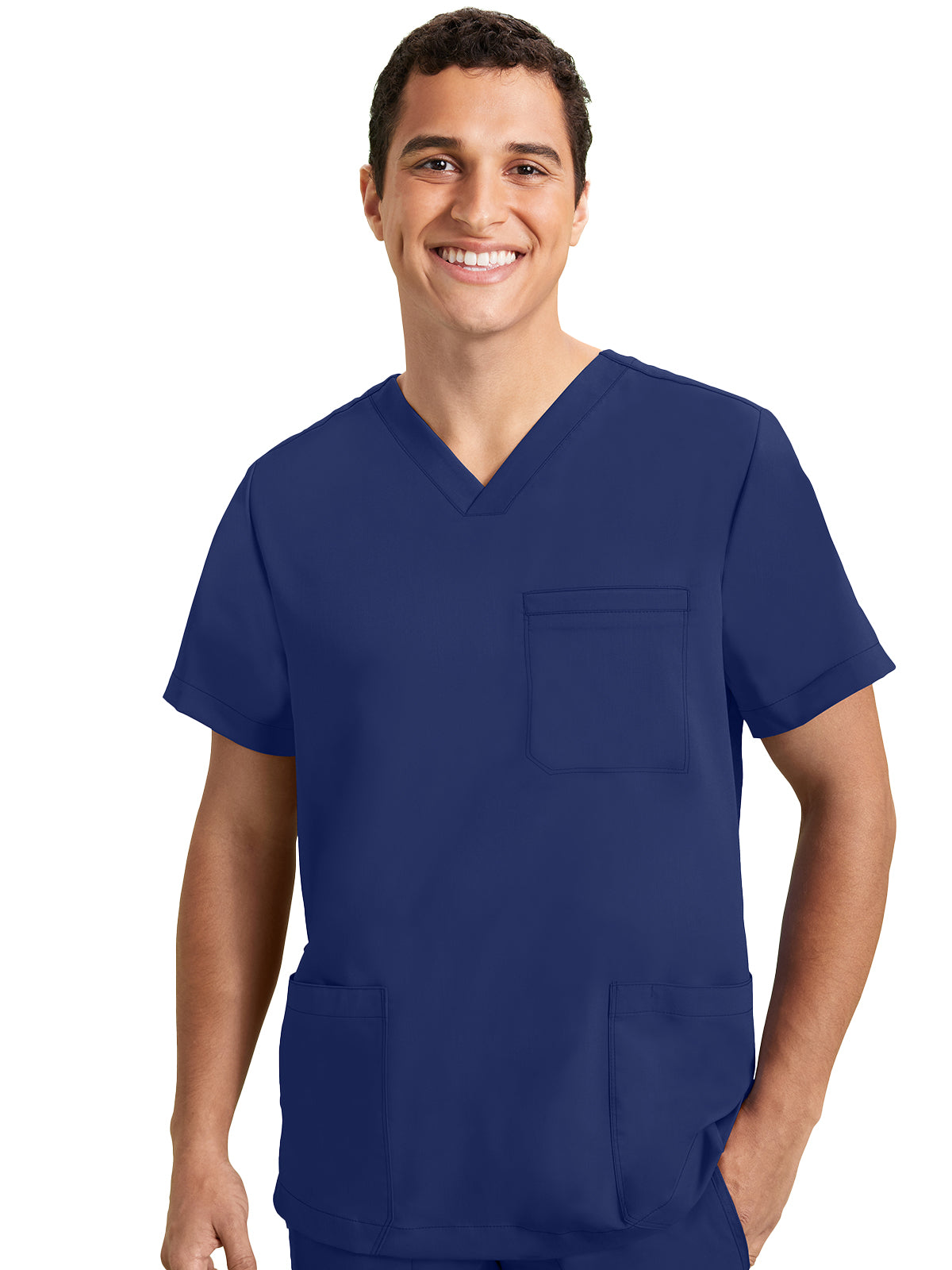 Men's 3-Pocket Jake Utility Snap Tab Top - 2331 - Navy