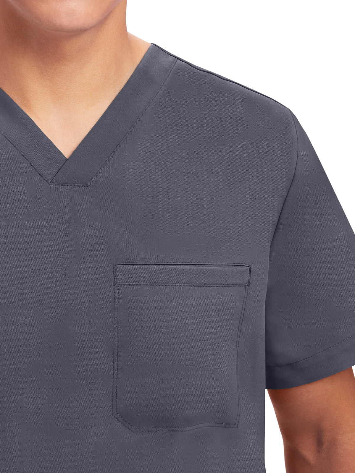 Men's 3-Pocket Jake Utility Snap Tab Top - 2331 - Pewter