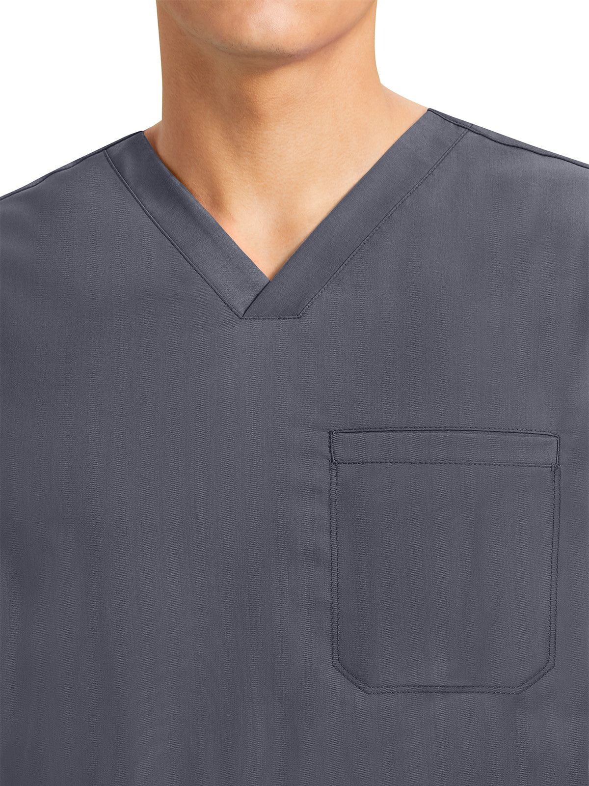 Men's 3-Pocket Jake Utility Snap Tab Top - 2331 - Pewter